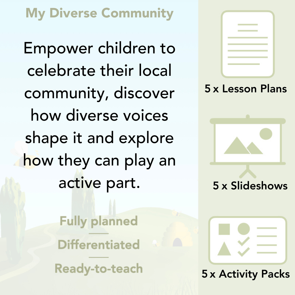 PlanBee My Diverse Community | Year 3 PSHE Lessons