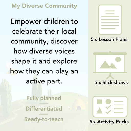 PlanBee My Diverse Community | Year 3 PSHE Lessons