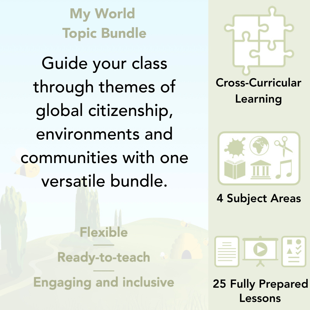 PlanBee Living in our World KS2 Topic Bundle