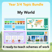 PlanBee Living in our World KS2 Topic Bundle