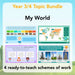 PlanBee Living in our World KS2 Topic Bundle