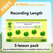 PlanBee Recording Length - Measurement Maths Lessons for Year 4