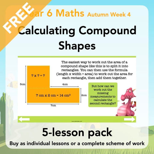 PlanBee Volume and Area of Compound Shapes KS2 Maths by PlanBee