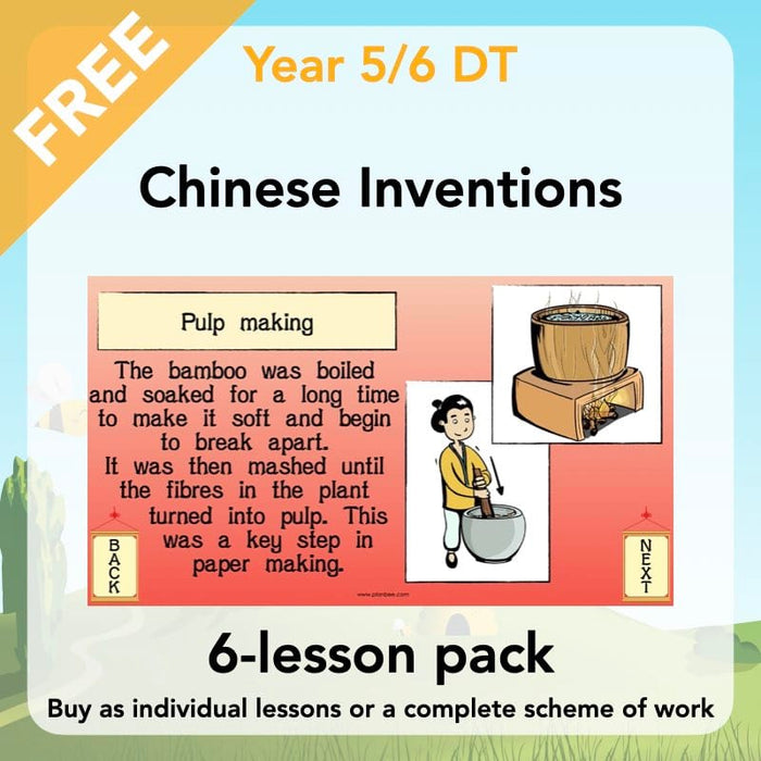 PlanBee Ancient Chinese Inventions KS2 DT Lessons by PlanBee