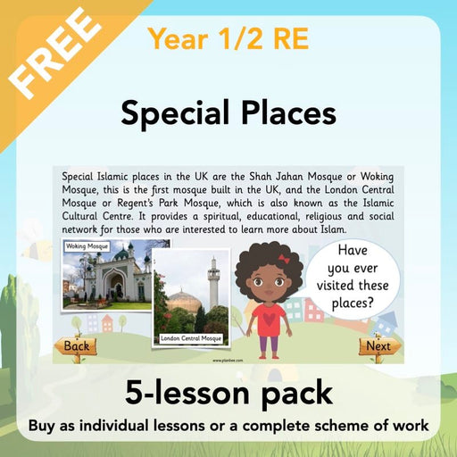 PlanBee Pilgrimages & Places of Worship KS1 RE Lessons by PlanBee