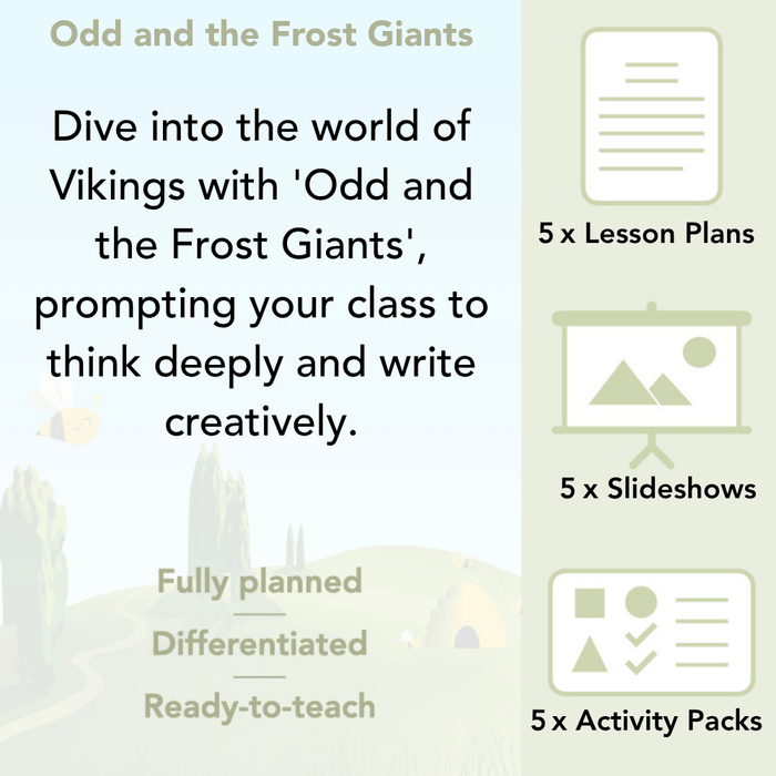 PlanBee Odd and the Frost Giants KS2 Lesson Pack by PlanBee