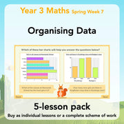 PlanBee Year 3 Statistics Organising Data PlanBee Maths Lesson