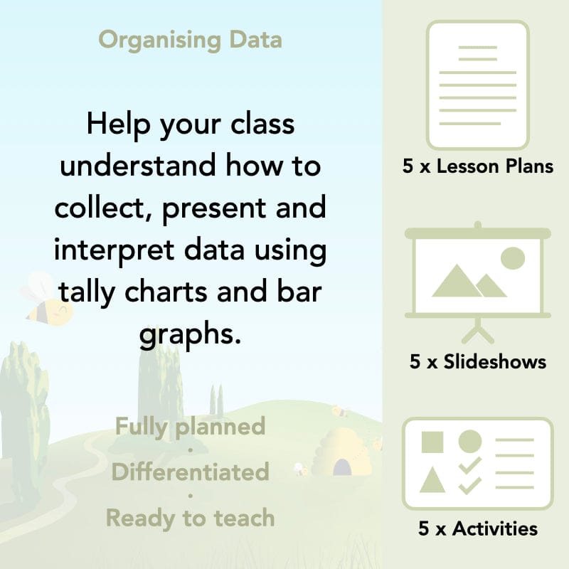 PlanBee Year 3 Statistics Organising Data PlanBee Maths Lesson