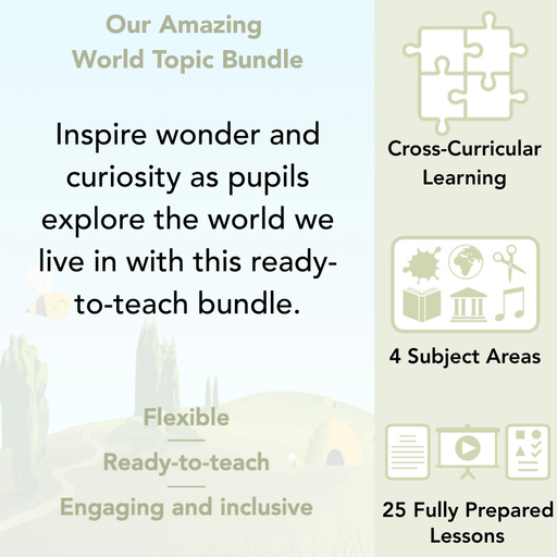 PlanBee Our Amazing World Topic - KS1 Primary Resources by PlanBee