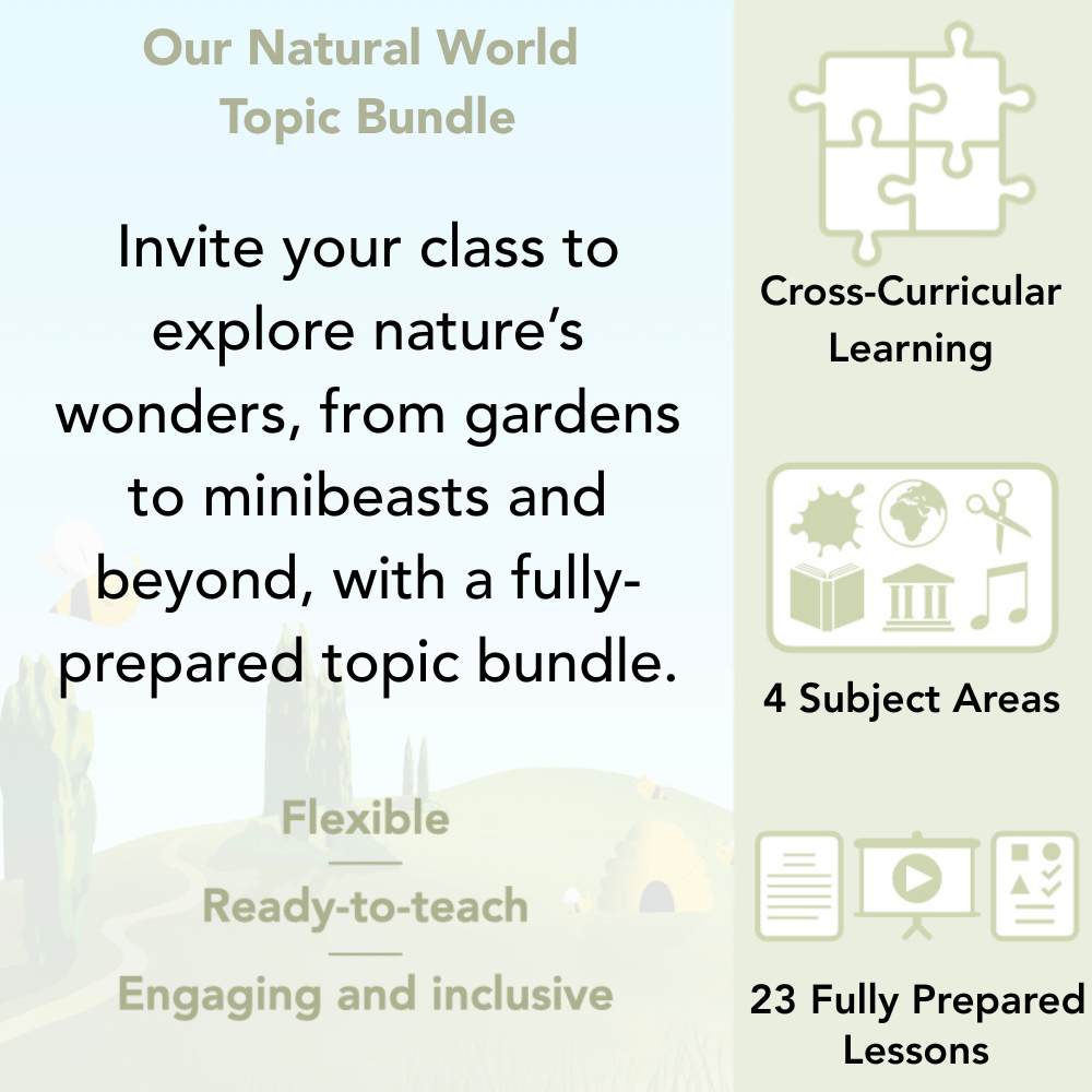PlanBee Our Natural World KS1 Topic Bundle | PlanBee