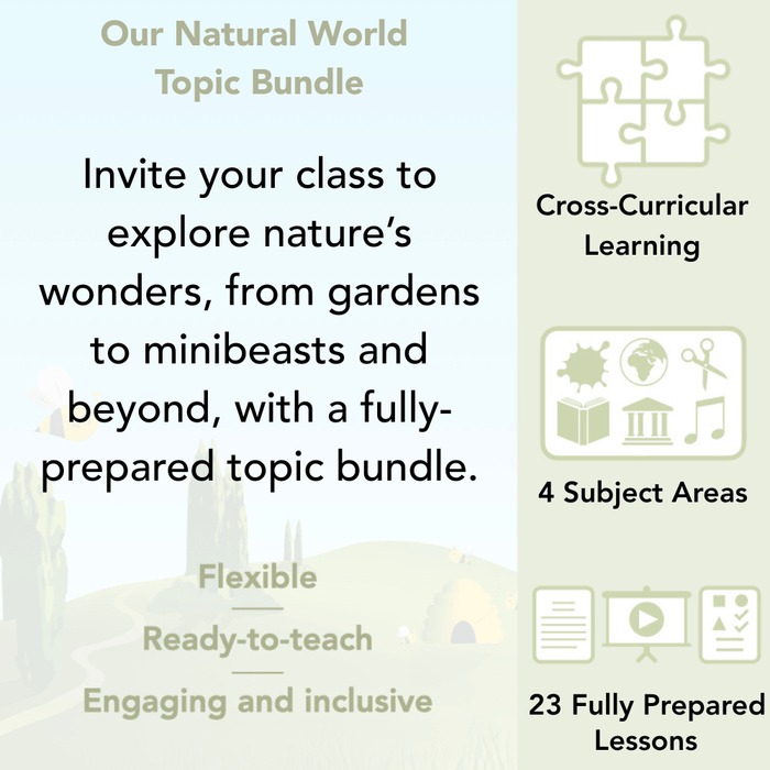 PlanBee Our Natural World KS1 Topic Bundle | PlanBee