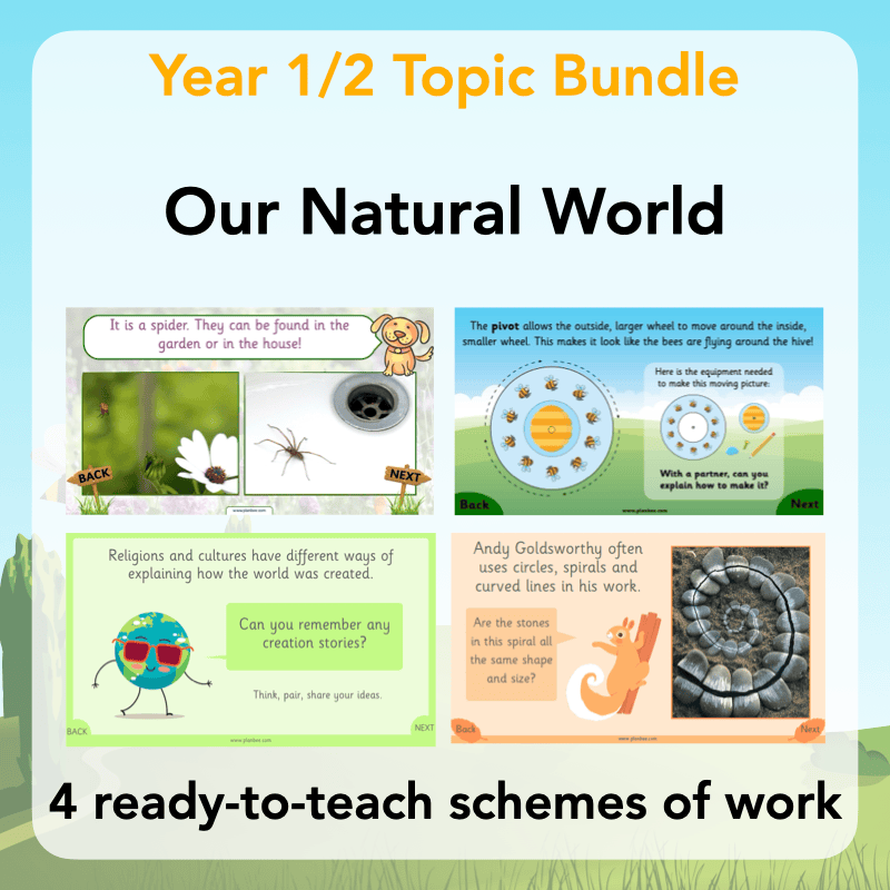 PlanBee Our Natural World KS1 Topic Bundle | PlanBee