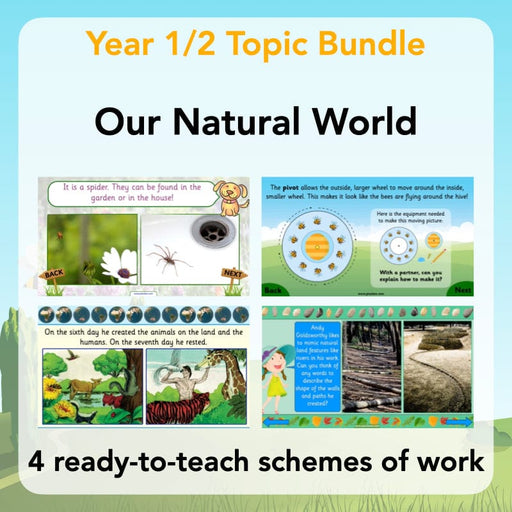 PlanBee Our Natural World KS1 Topic Bundle | PlanBee