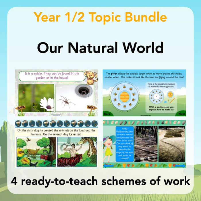 PlanBee Our Natural World KS1 Topic Bundle | PlanBee