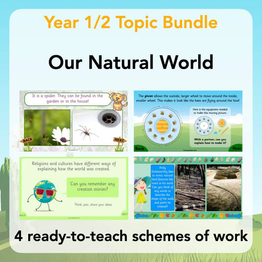 PlanBee Our Natural World KS1 Topic Bundle | PlanBee