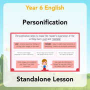 PlanBee Personification KS2 English Lesson Pack | PlanBee