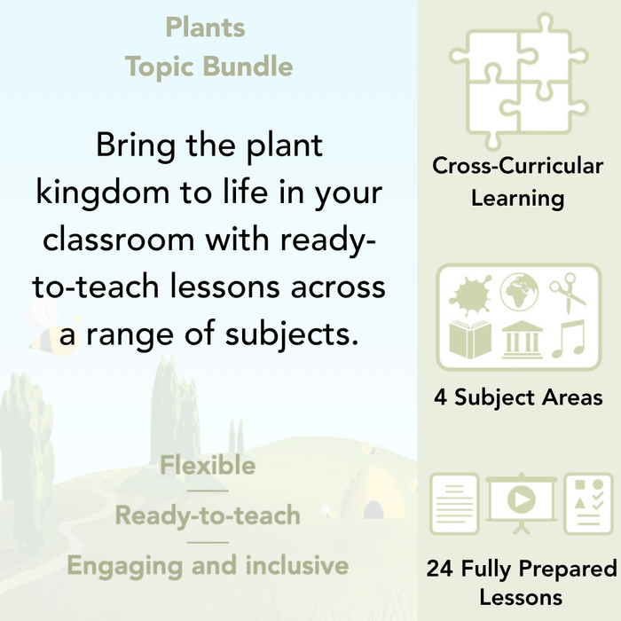 PlanBee KS2 Plants Topic Lesson Planning Pack