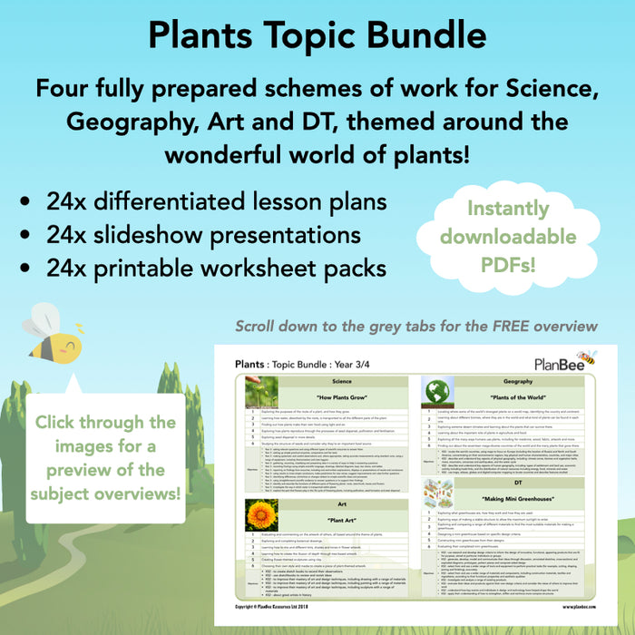 Plants Topic Bundle