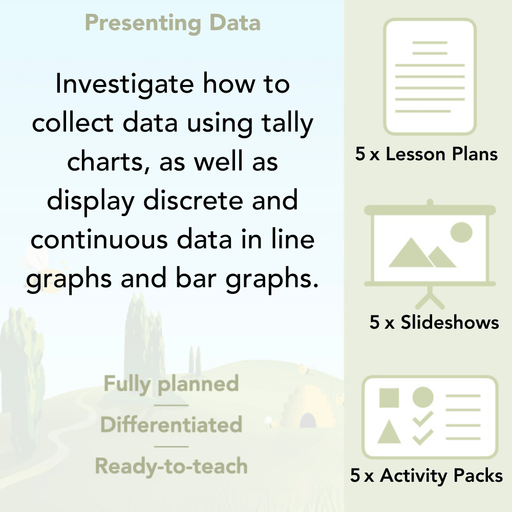 PlanBee Presenting Data Year 4 Statistics Lessons by PlanBee