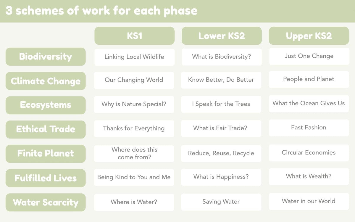 PlanBee KS1 and KS2 Education for Social Responsibility PlanBee
