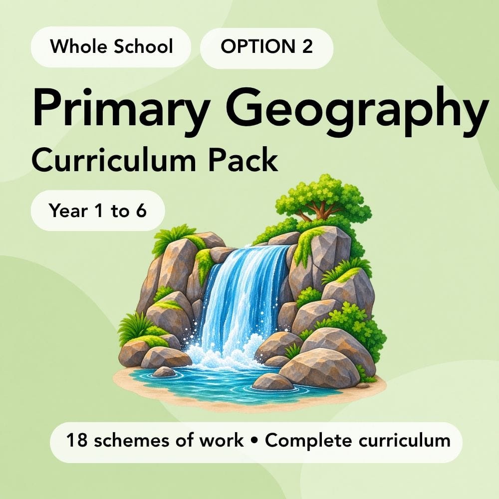 PlanBee Primary Geography Long Term Planning Pack by PlanBee