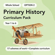 PlanBee Primary History Curriculum Pack (Option 2) | Long Term Planning