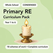PlanBee Primary KS1 AND KS2 RE Curriculum (condensed) | Long Term Planning