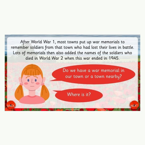 Lesson 3: War Memorials