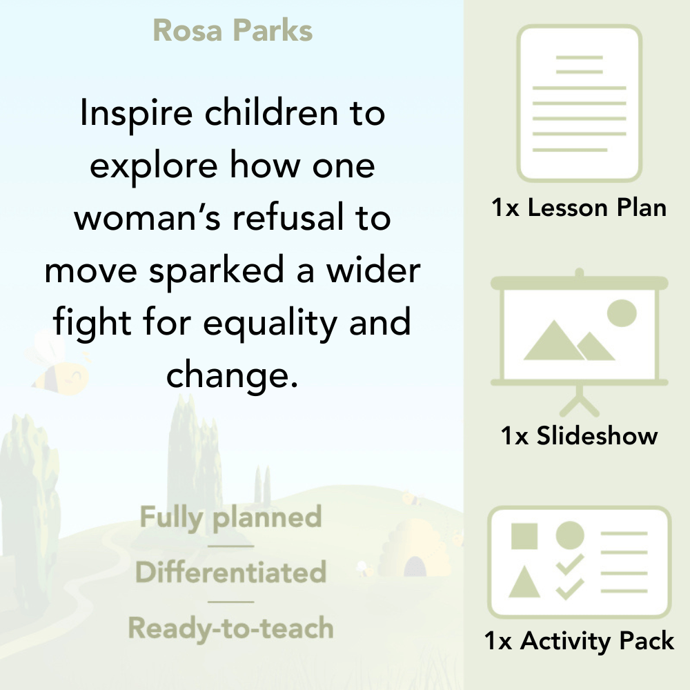 PlanBee Rosa Parks KS2 Lesson and worksheets | PlanBee				