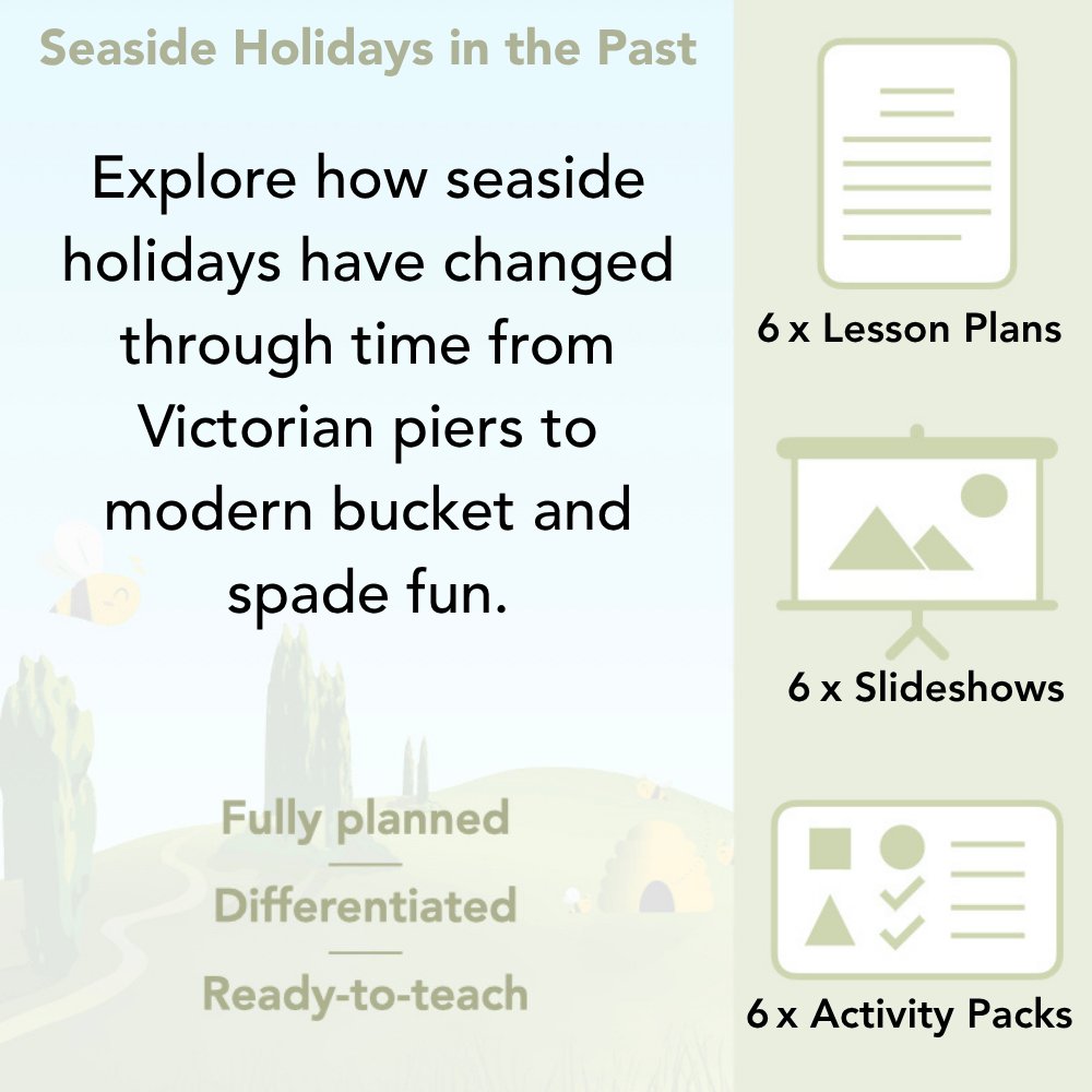 PlanBee Seaside Holidays in the Past KS1 History Lessons | PlanBee