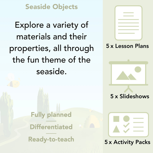 PlanBee Year 1 Science Materials and their Properties by PlanBee