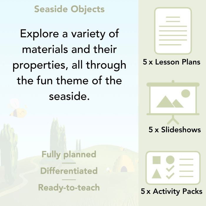 PlanBee Year 1 Science Materials and their Properties by PlanBee