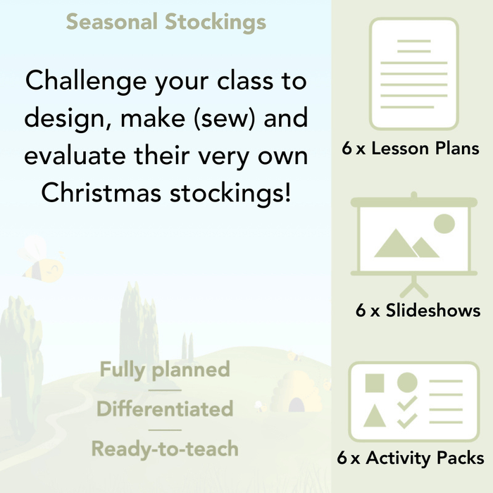 PlanBee Kids Christmas Stockings | Christmas Sewing for Kids PlanBee