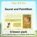 PlanBee Seurat and Pointillism KS2 Lesson Plans and Art Projects