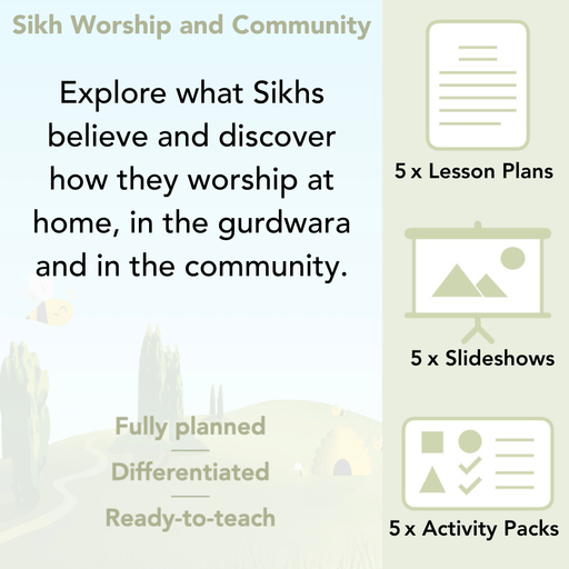 PlanBee KS2 Sikh Worship and Community KS2 lesson plans by PlanBee
