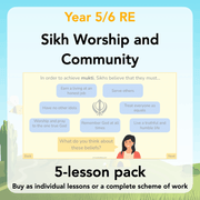 PlanBee KS2 Sikh Worship and Community KS2 lesson plans by PlanBee