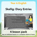 PlanBee Skellig Diary Entries KS2 | Year 6 English Lesson Pack