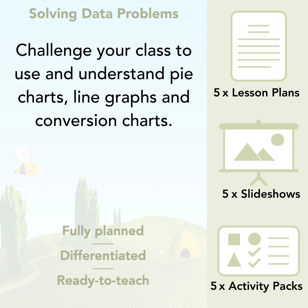 PlanBee Solving Data Problems Year 6 Statistics by PlanBee