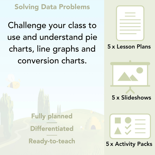 PlanBee Solving Data Problems Year 6 Statistics by PlanBee