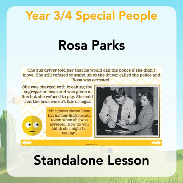 PlanBee Rosa Parks KS2 Lesson and worksheets | PlanBee				