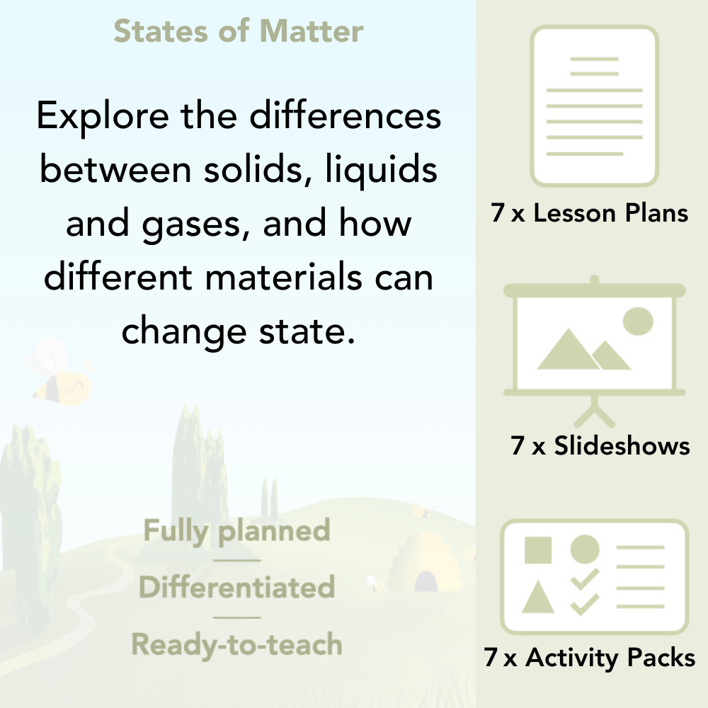 PlanBee Year 4 States Of Matter KS2 Lesson Plans 