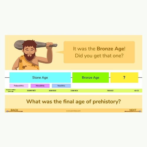 Lesson 7: Stone Age to Iron Age Facts