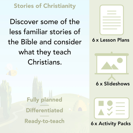 PlanBee Stories of Christianity - Bible Stories for KS2 by PlanBee