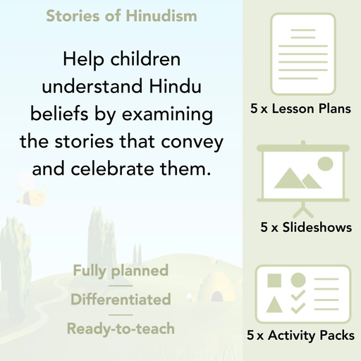 PlanBee Primary Resources Hinduism KS2 RE Lesson Pack | PlanBee