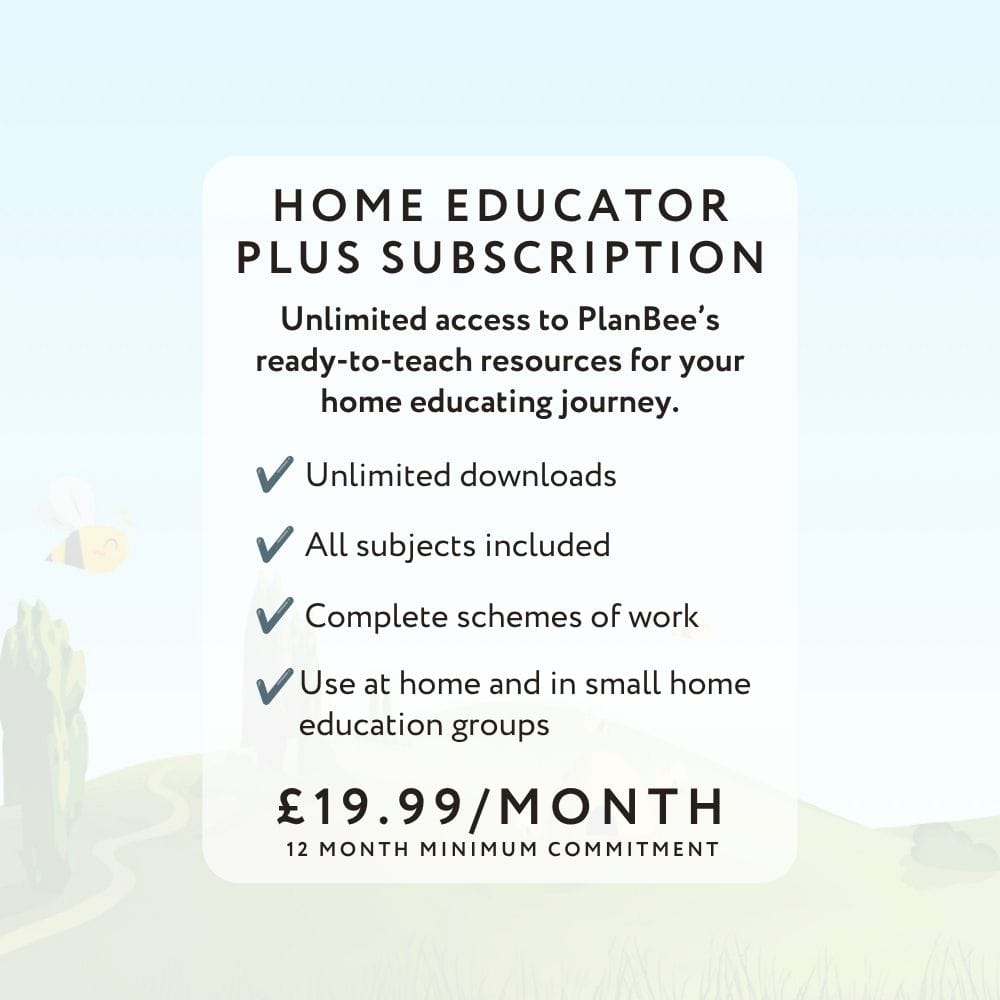 PlanBee Home Educator Plus Subscription