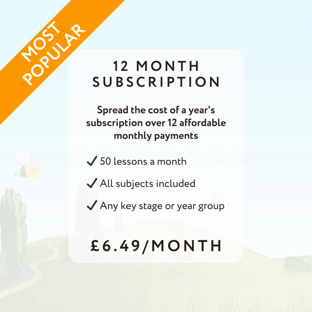<strong>Monthly Subscription: 1 Year (12 Monthly Payments)</strong>
