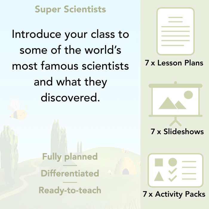 PlanBee Super Scientists Year 2 Working Scientifically | PlanBee
