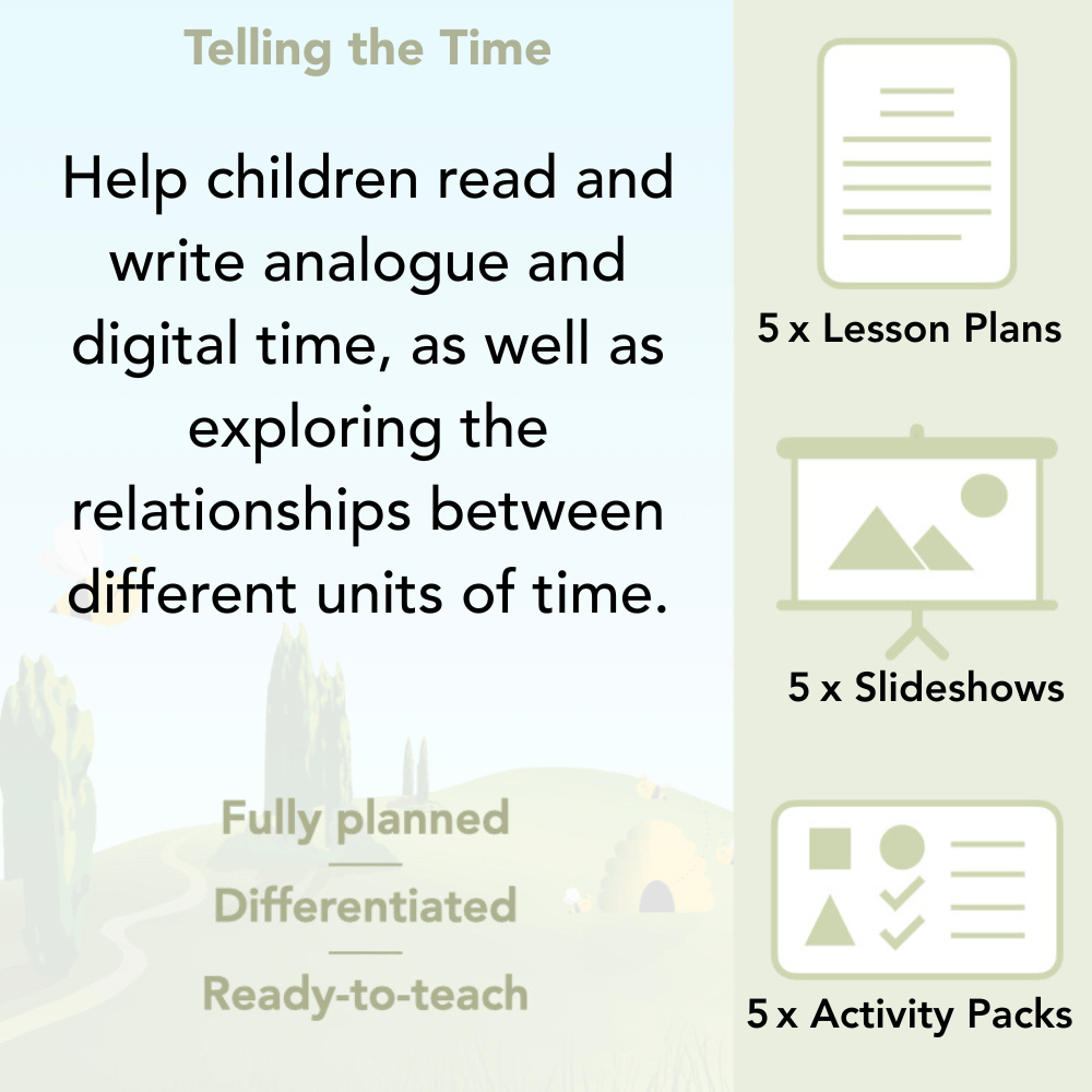 PlanBee Telling the Time KS2 | Year 4 Maths Lessons and Resources