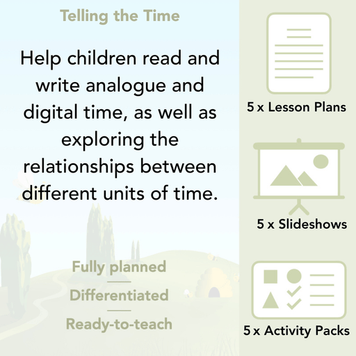 PlanBee Telling the Time KS2 | Year 4 Maths Lessons and Resources