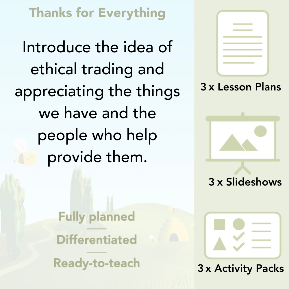 PlanBee Thanks for Everything Thankfulness Lesson | PlanBee